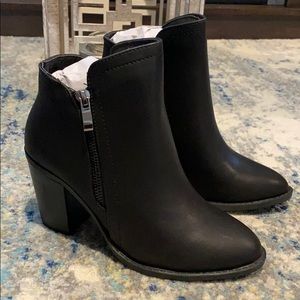 New in Box Black Booties